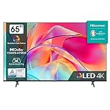 Hisense 65E7KQ QLED Smart TV 164 cm (65 Zoll), 4K, HDR10, HDR10+ decoding, HLG, Dolby Vision, DTS Virtual, 60Hz Panel, Bluetooth, Alexa Built-in, VIDAA Voice, schwarz