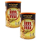 2er Pack Im Nu Original, Malzkaffee koffeinfrei und kalorienarm, 2 x 200 g, Instantkaffee, Instantpulver, Kaffee, Kaffeepulver, Kinderkaffee, DDR, muckefuck