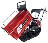 MODELL 2025 - POWERPAC RD370 mit Pritsche und ausziehbaren Bordwänden + Erhöhungen - RAUPENTRANSPORTER RAUPENDUMPER DUMPER MINIDUMPER KETTENDUMPER