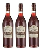 3x 0,7l - Francois Giboin - Pineau Rouge - Pineau des Charentes A.O.P. - Frankreich - Likörwein