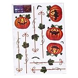 Zerodeko 3St Aufkleber halloween sticker küchendekoration bad dekoration wandstickers Wohnzimmerdekoration living room decoration Badezimmerdekoration wand stickers dekoration fürs bad