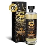 HonigStaub Whisky Likör mit Honig & Vanille – 500 ml Honig Whisky/Whiskey Likör aus Sachsen/Deutscher Whisky mit Honig - ausgezeichnet von den Craft Sprits Berlin Awards & mit Gold von DLG prämiert