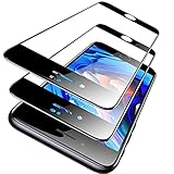 TORRAS für iPhone SE 2020 für Panzerglas Full Screen [2024 Upgrade] [Unzerbrechlicher TOP Schutz] nach Militätstandard aus DE iPhone SE 2022 für Panzerglas Glas mit Profi-Positionierhilfe, 2 Stück