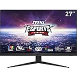 MSI Optix G2712DE 27 Zoll Full HD Gaming Monitor, FHD (1920x1080), 170 Hz, 1 ms, IPS Panel, AMD Freesync Premium, schwarz