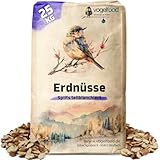 25 KG teilblanchierte Erdnusssplits Erdnüsse Splits Beste Qualität