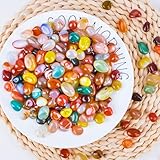 500g Edelsteine für Kinder, Natürliche Bunter...