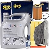 Filter-Set + 5L Öl 1.6 + 2.0 TDI für Passat Golf 5 6 Leon A3