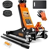 Verda Hydraulischer Wagenheber 3T 75-515 mm, 2X Gummi, mit...