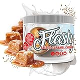 Flasty Geschmackspulver (Salted Caramel Chunks) mit vielen echten Chunks (Karamell-Stückchen) 1 x 250g - more then just a flavour - Kalorienarmes Flavour Pulver mit nur 7,75 kcal pro Portion