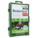 pH-Bodentest zur Ermittlung des Kalkbedarfs – pH Bodentester für bis zu 30 Anwendungen – schnelle Ergebnisse, einfache Anwendung