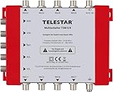 TELESTAR TSM 5/8 – Multischalter (Empfang von 1 Satelliten, für bis zu 8 Teilnehmer)