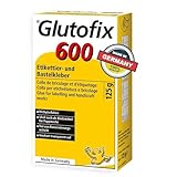 Glutolin Glutofix 600 | Etikettier- und Bastellkleber | Farblos | für Kinder | für Pappmaché | frei von Konservierungsmitteln | trocknet transparent auf | einfache Anwendung | Bastelkleister