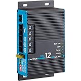 ECTIVE MPPT- Laderegler Dual DSC 12- 12V, 10A, 165 Wp, Bluetooth, Temperatursensor, PV Überlastungs- Überspannungsschutz-Solarregler, Ladegerät Controller, Solarkonverter, Solar Panel Regulator