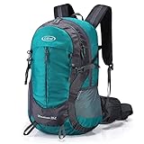 G4Free 35L Wasserdichter Wanderrucksack mit Regenschutz Outdoor Rucksack Trekking Daypacks für Camping Wandern und Klettern