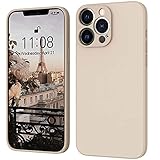 ORDA iPhone 13 Pro Hülle Silikon Case, Hanyhülle iPhone 13 Pro Ultra Dünn Slim mit Microfiber, Kratzfeste Rundumschutz Case Schutzhülle Hülle für iPhone 13 Pro 6.1'' Khaki