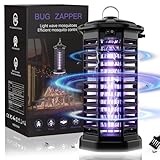 Insektenvernichter elektrisch- Insektenfalle Mückenlampe 15W 4200V Elektrischer Insektenvernichter Ungiftig Geruchsneutral Wirksam zum Reduzieren Fliegender Insekten für Innen Schlafzimmer und Gärten