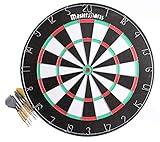 Masterdarts Dartscheibe mit 6 Darts Pfeile - Dartboard...