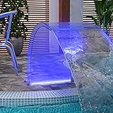 SKM Wasserfall-Element mit RGB-LEDs Acryl 50 cm, Weight: 5.28 kg, 151407
