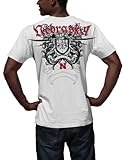 My U Nebraska Cornhuskers Razor Wing Herren-T-Shirt, kurzärmelig, Weiß, Größe S