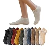 10 Paar Damen Sneaker Socken Baumwolle Knöchel Socken Damen Low Cut Socken No Show Socken