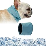 Kühlhalsband für Hunde, Hundehalsband Kühlend, Kühlende Halstuch Hund, Hunde Bandana Kühlend, Kühlendes Hundehalsband, Kopftücher Kühlend Hund, Sommer Pet Instant Cooling Schal (S)