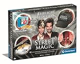 Clementoni 59299 Ehrlich Brothers Street Magic, Zauberkasten für Kinder ab 8 Jahren, magisches Equipment für 40 verblüffende Zaubertricks, inkl. 3D Erklärvideos, ideal als Geschenk