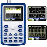 VISLONE Tragbares digitales 2,4-Zoll-Bildschirm-Digitaloszilloskop 500MS / S Abtastrate mit 110 MHz Bandbreite 1 kHz / 3,3 V Kalibrierung Rechteck-Mehrzweck-Messoszilloskope