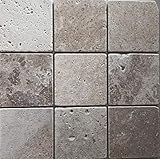 Fliese Travertin Naturstein beige Fliese Chiaro Antique für BODEN WAND BAD WC DUSCHE KÜCHE FLIESENSPIEGEL THEKENVERKLEIDUNG BADEWANNENVERKLEIDUNG Mosaikmatte Mosaikplatte