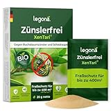 Legona® Xentari Zünslerfrei & Raupenfrei Buchsbaumzünsler Spritzmittel | Biologische Bekämpfung vom Zünsler, Kohlweißling & Frostspanner | Nicht bienengefährlich
