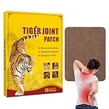 Patches, Tiger-Patches, Tigerförmiger Rückenflicken, natürlicher Wermut, lindert Muskelwärme, für Laufen, Basketball, Workout, Outdoor-Aktivitäten, Sport, 10 Stück