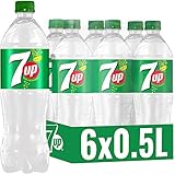 7UP, Limonade mit Limetten- und Zitronengeschmack EINWEG (6 x 0,5 l), Flasche