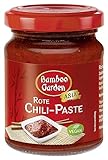 Bamboo Garden - Rote Chili Paste , Scharfe Note für Saucen, Marinaden und Asia-Gerichten aller Art , 1 x 125 g