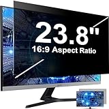 Mamol Premium-Blickschutzfilter, 23,8 Zoll (59,8 cm), abnehmbar, für Laptop, PC, für 23,8 Zoll, 16:9 Monitor, Widescreen Computer
