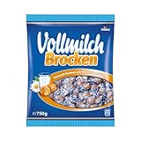 Vollmilch Brocken – 1 x 750g Vorratspackung – Karamellbonbons mit Milchcreme-Füllung