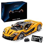 LEGO Technic McLaren P1, Set mit Supersportwagen für Erwachsene, Geschenk für Autofans, maßstabsgetreues Sammlerstück mit V8-Kolbenmotor und 7-Gang-Getriebe, Modell-Auto 42172