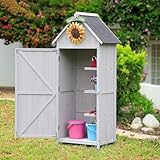 Pflanzbank mit wasserdichtem Dach und abschließbarem Stauraum für Garten und Terrasse