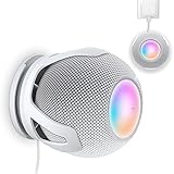 SPORTLINK Kompatibel mit Homepod Mini Wandhalterung - Homepod Mini Halter Eingebautes Kabelmanagement Platzsparendes Design-Weiß