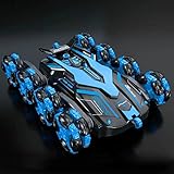 Ferngesteuertes Auto ab 4 5 6 8 10 Jahre, RC Auto mit Fernbedienung, RC Drift Car im Maßstab 1:16 mit Sprühnebel-LED-Leuchten, 2,4 GHz Ferngesteuert Cars Spielzeug ab 4 5 6 7 8 9 Jahre Junge Mädchen