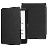 Fintie Hülle für 6,8' Kindle Paperwhite (11. Generation - 2021) und Kindle Paperwhite Signature Edition - Die dünnste und leichteste Schutzhülle Tasche mit Auto Sleep/Wake, Schwarz