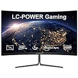 LC-POWER LC-M24-FHD-165-C 24 Zoll Gaming Curved Monitor...