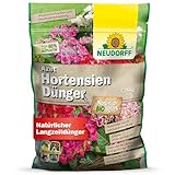 Neudorff Azet HortensienDünger – Bio Hortensiendünger mit 100 Tagen Langzeitwirkung sorgt für farbintensive Hortensien, Kamelien und Bougainvillen, 1,75 kg