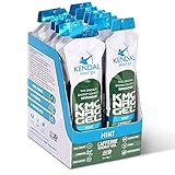 KMC NRG Gel+: Koffein-Energiegel mit Minzgeschmack (12 x 70 g) von Kendal Mint Co.