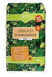 Chiemgauer Terra Preta Bio-Schwarzerde - Torffrei 40 L, vorgedüngt & klimafreundlich - Balkonbepflanzung, Hochbeet, Topfplanzen & Gartenbeet