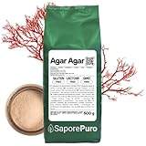 SaporePuro AGAR AGAR Pulver 500 GR – Natürliches...