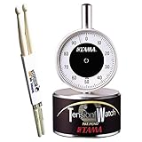 Tama TW100 Tension Watch Schlagzeug Tuner Stimmgerät + keepdrum Drumsticks