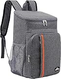 QINGLOU 28L Kühlrucksack Thermo Rucksack Picknickrucksack...