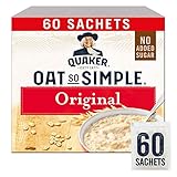 Quaker Oats Quaker Oats So Simple Original mikrowellengeeignete 27-g-Beutel x 60 Die Verpackung kann variieren