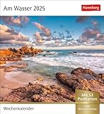 Am Wasser Postkartenkalender 2025 - Wochenkalender mit 53...