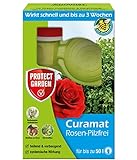 PROTECT GARDEN Curamat Rosen-Pilzfrei, Konzentrat gegen Pilzkrankheiten an Rosen und Zierpflanzen sowie gegen Buchsbaumtriebssterben, 200 ml