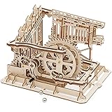 ROBOTIME Murmelbahn Holz 3D Puzzle Erwachsene Modellbau Kugelbahn Perpetuum Mobile Gadgets für Männe